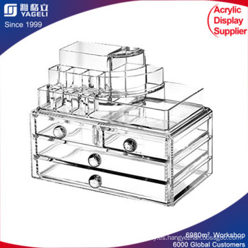 Organizador De Maquillaje De Acrílico / Caja De Maquillaje / Joyería Y Cosméticos Cuadros De Visualización De Almacenamiento